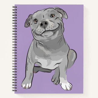 Cuaderno Bloc de notas Deluxe de Staffy Goofy - personaliza