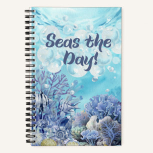 Cuaderno Bloc de notas Deluxe de temática oceánica