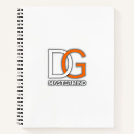 Cuaderno Bloc de notas DG Mastermind de 8,5" x 11"