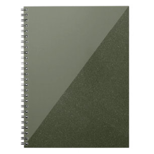 Cuaderno Bloc de notas Diagonal Moss Green Personalizado