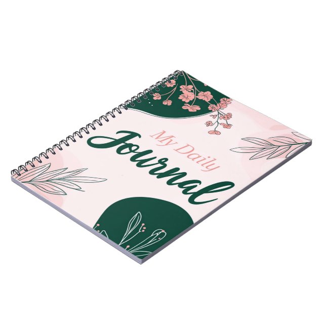 Cuaderno Bloc de notas diario (Lado Izquierdo)
