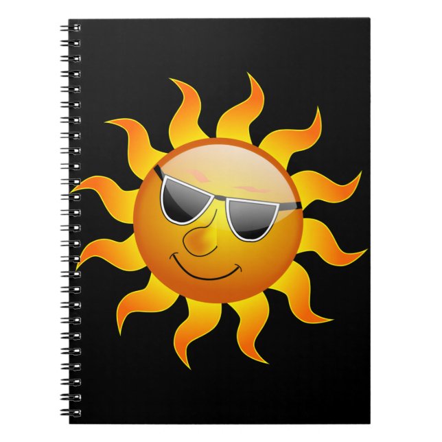 Cuaderno Bloc de notas divertido de verano (Frente)
