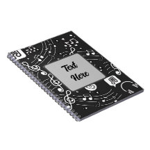 Bloc de notas Doodle Spiral - Perfecto para M