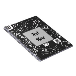 Cuaderno Bloc de notas Doodle Spiral - Perfecto para M