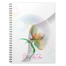 bloc de notas Dreamy Pastel Butterfly