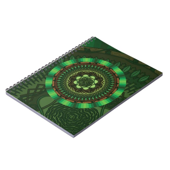 Cuaderno Bloc de notas Earth Mandala (Lado Izquierdo)