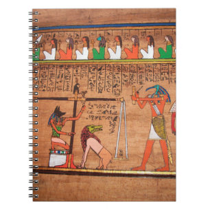 Cuaderno Bloc de notas Egipto-jeroglíficos
