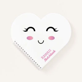 Cuaderno Bloc de notas en Chica de Kawaii