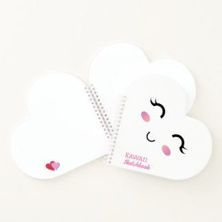 Cuaderno Bloc de notas en Chica de Kawaii