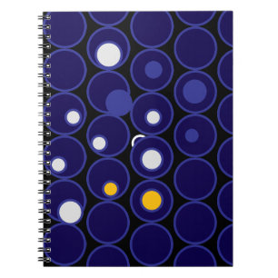 Cuaderno Bloc de notas en círculo cósmico