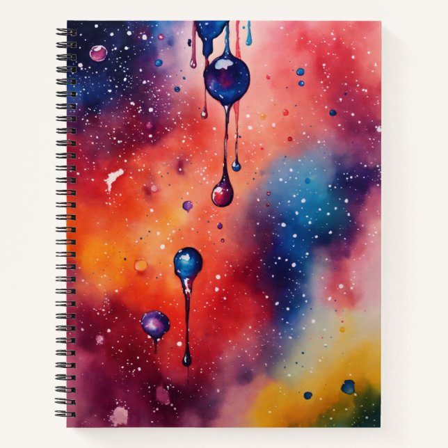 Cuaderno bloc de notas en espiral (Anverso)