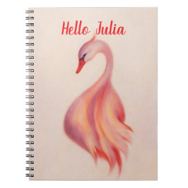 Cuaderno bloc de notas en espiral