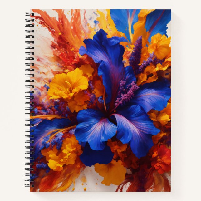 Cuaderno bloc de notas en espiral (Anverso)