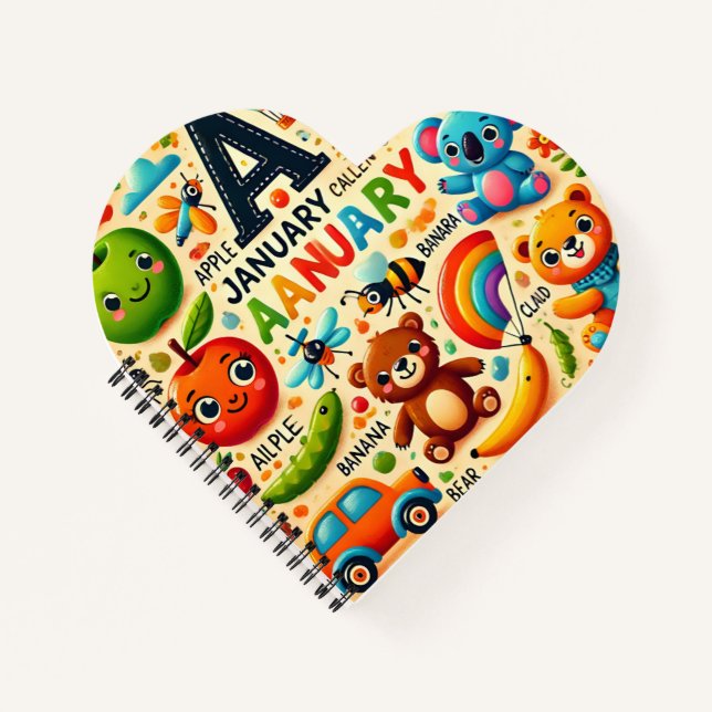 Cuaderno bloc de notas en espiral (Anverso)