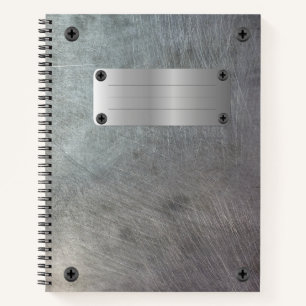 Cuaderno bloc de notas en espiral