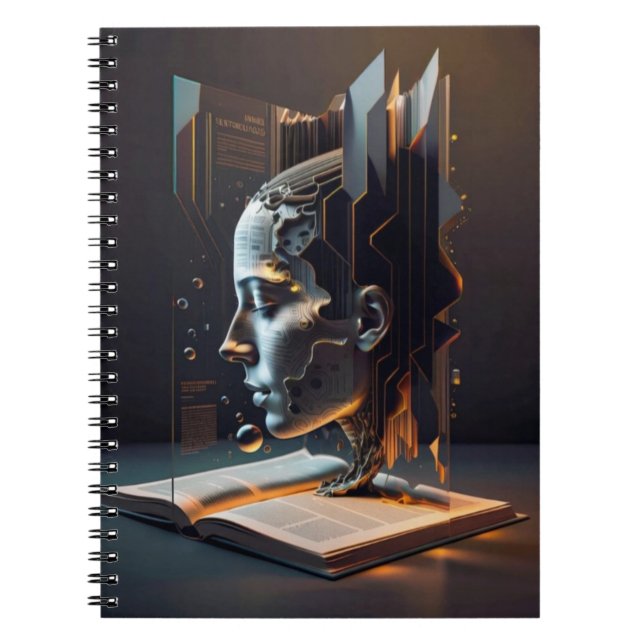 Cuaderno bloc de notas en espiral (Frente)