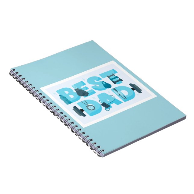 Cuaderno bloc de notas en espiral (Lado Derecho)