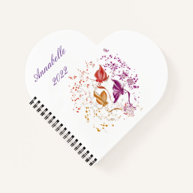 Cuaderno bloc de notas en espiral (Anverso)