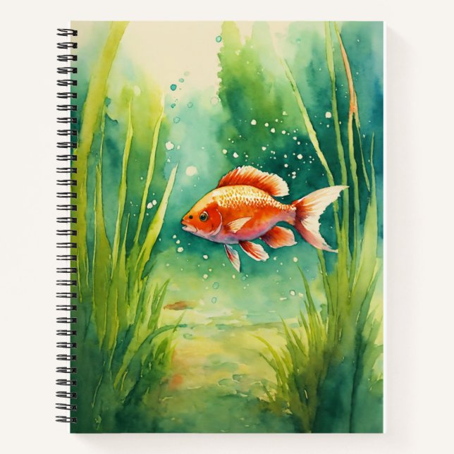 Cuaderno bloc de notas en espiral (Anverso)