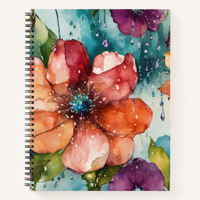 Cuaderno bloc de notas en espiral (Anverso)