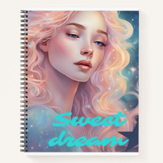 Cuaderno bloc de notas en espiral