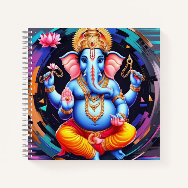 Cuaderno bloc de notas en espiral (Anverso)