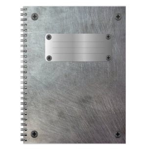 Cuaderno bloc de notas en espiral