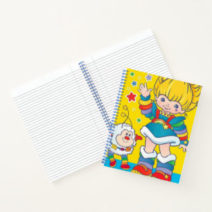 Cuaderno Bloc de notas en espiral arco iris y Twink