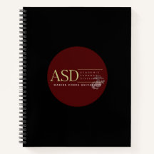 Bloc de notas en espiral ASD