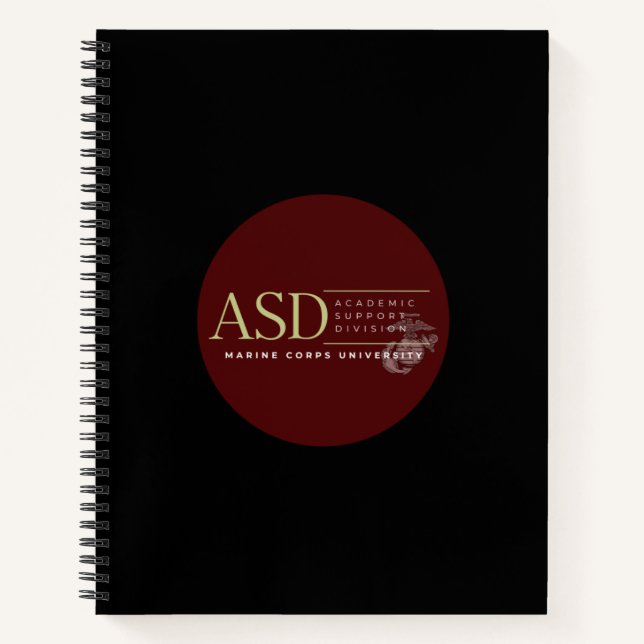 Cuaderno Bloc de notas en espiral ASD (Anverso)