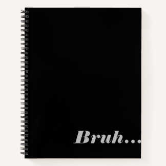 Cuaderno Bloc de notas en espiral con palabras