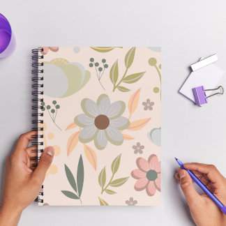 Cuaderno Bloc de notas en espiral con sabor pastel - Estilo