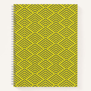 Cuaderno Bloc de notas en espiral de arcos relámpago