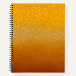 Cuaderno Bloc de notas en espiral de arte de cuero colorido