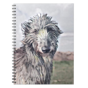 Cuaderno Bloc de notas en espiral de arte profundo de Escoc