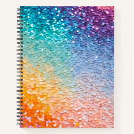 Cuaderno Bloc de notas en espiral de arte secuencial colori