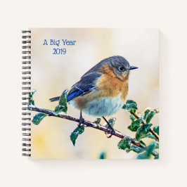 Cuaderno Bloc de notas en espiral de aves azucareras para u