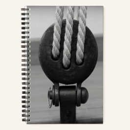 Cuaderno Bloc de notas en espiral de bloques de madera pers