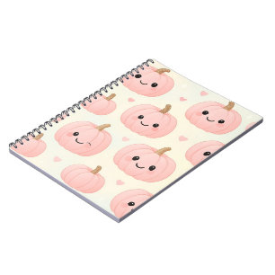 Cuaderno Bloc de notas en espiral de calabaza