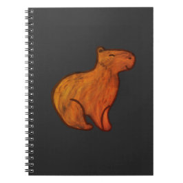 Cuaderno Bloc de notas en espiral de capibara