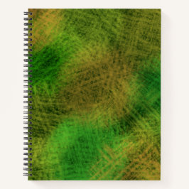 Cuaderno Bloc de notas en espiral de color de la naturaleza