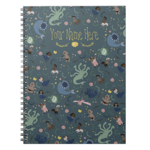 Cuaderno Bloc de notas en espiral de criaturas míticas