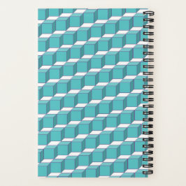 Cuaderno Bloc de notas en espiral de cubo personalizado