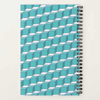Cuaderno Bloc de notas en espiral de cubo personalizado