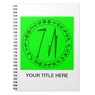 Cuaderno Bloc de notas en espiral de ejecución