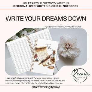 Cuaderno Bloc de notas en espiral de escritores