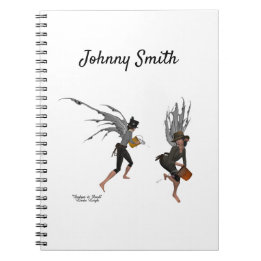 Cuaderno Bloc de notas en espiral de fábricas de gemelas