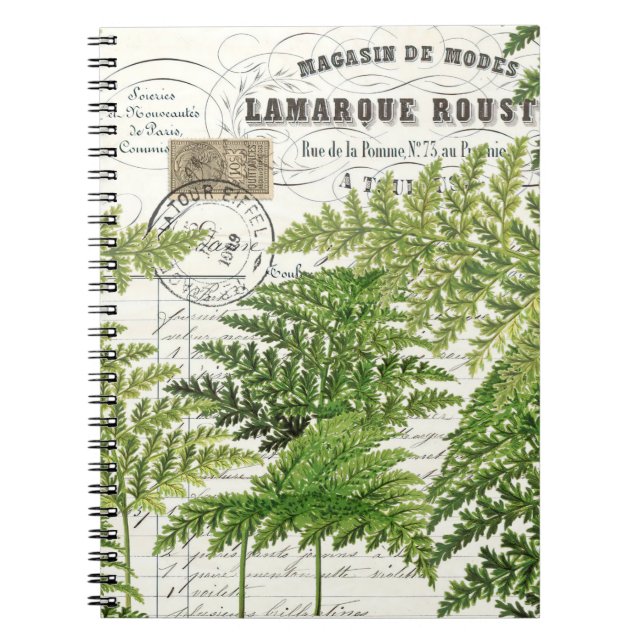Cuaderno Bloc de notas en espiral de fermentos franceses vi (Frente)