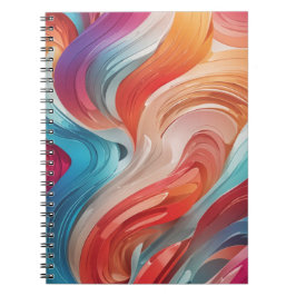 Cuaderno Bloc de notas en espiral de gradientes
