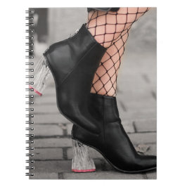 Cuaderno Bloc de notas en espiral de inicio y negrita